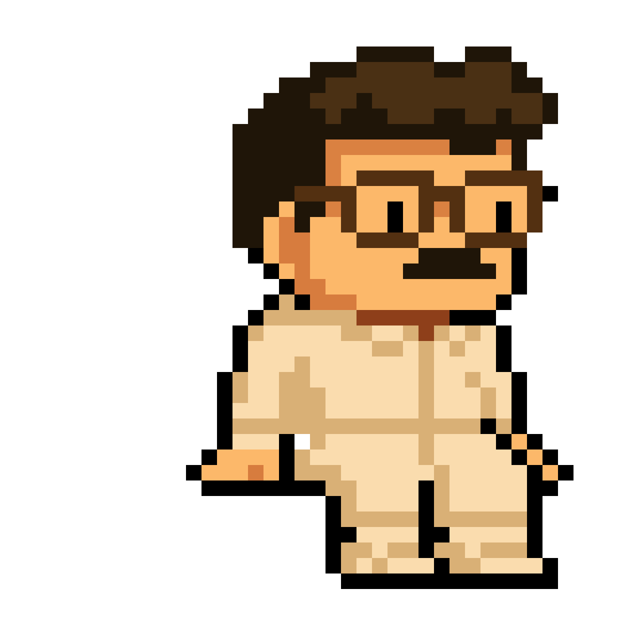 Personnage pixel art byMehd