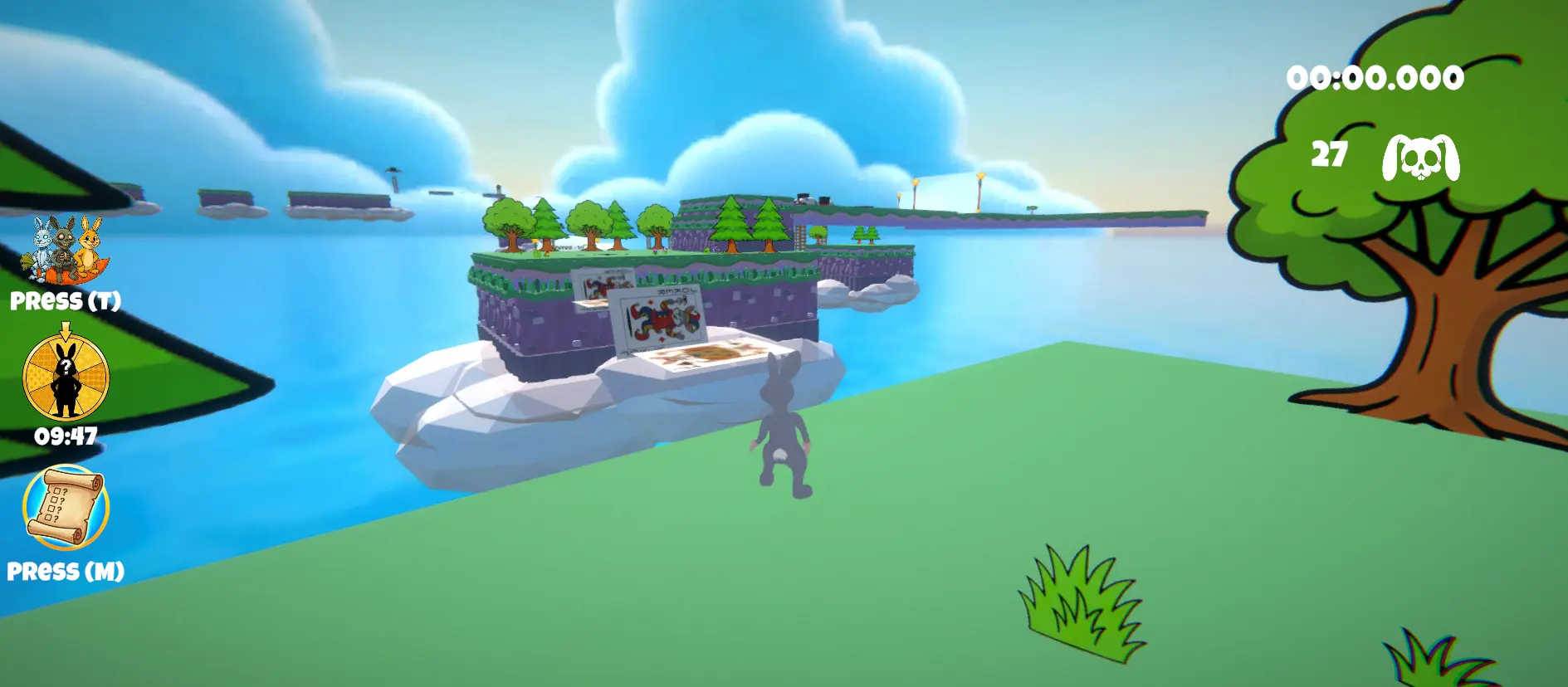 Capture du gameplay en niveau plateforme
