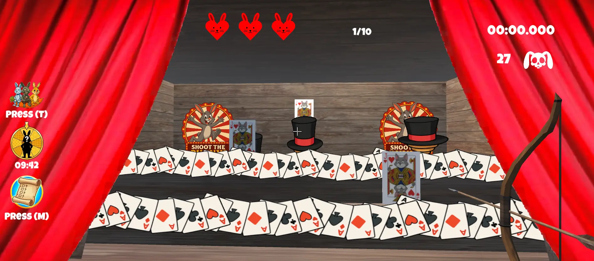 Capture du gameplay avec obstacles