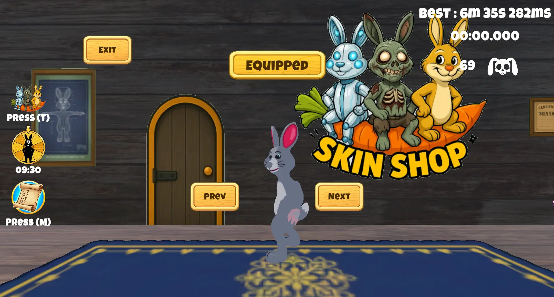 Boutique de cosmétiques du jeu
